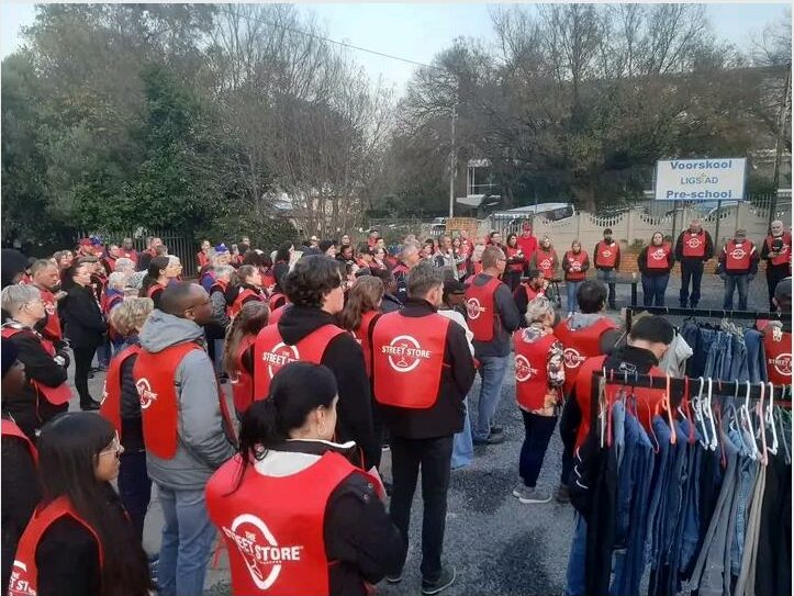 More than 250 volunteers joined forces at Ligstad to provide clothing, food, toiletries and encouragement to over 1,500 vulnerable community members during Alberton's annual Street Store project
