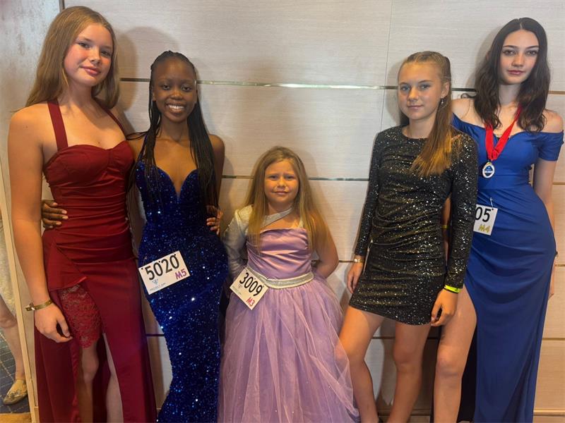 Five Figures Alberton models returned from the Project AIM Convention Cruise with international agent callbacks, prestigious awards and unforgettable memories, including Amy Kruger’s crowning as Project AIM Pre-Teen Model of the Year 2026.