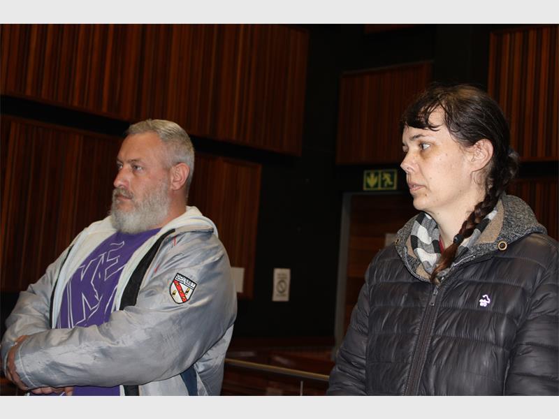 Delichia Bekker (accused two) had a difficult time on the stand during the two-day cross examination, with the prosecutor constantly pointing out inconsistencies in her testimony.