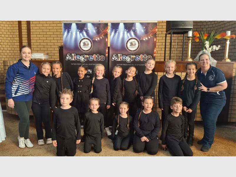 Learners from grades one to three delivered outstanding performances at the Allegretto Interprovincial Competition, with multiple grade winners crowned and all groups advancing to the Provincial Round in September.