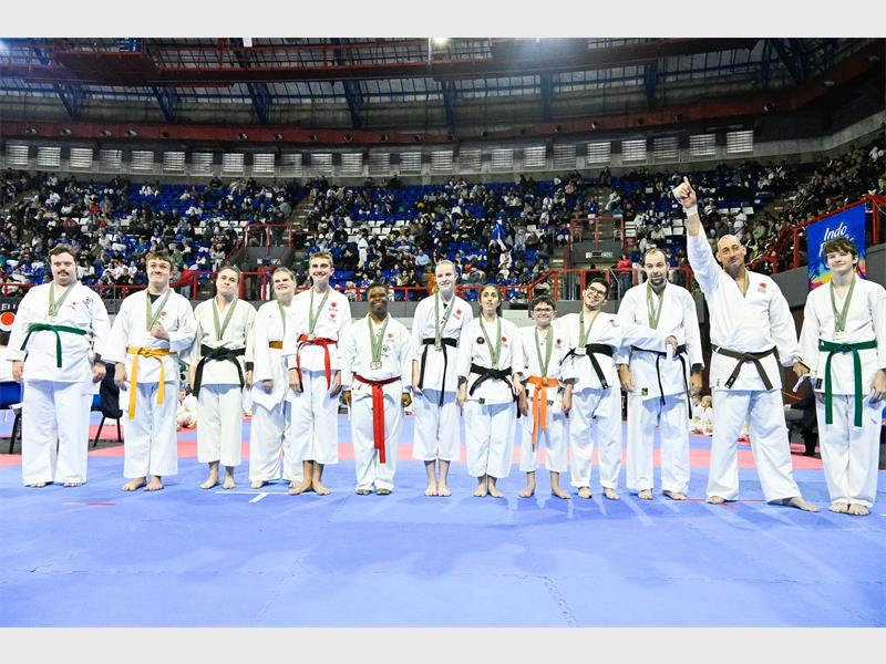The event saw competitors from across South Africa gathered at Ellis Park Indoor Arena for the 2026 SA JKA National Novice and Special Needs Championships, showcasing the sport’s growing popularity, inclusivity and rising talent.