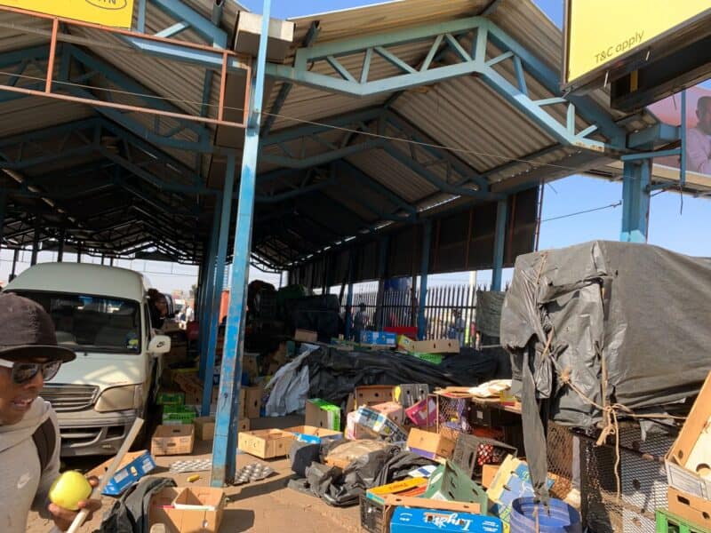 An anti-illegal immigration protest is continuing through Thokoza, with police monitoring the situation after some participants allegedly looted informal trader stalls and targeted businesses believed to be owned by foreign nationals.