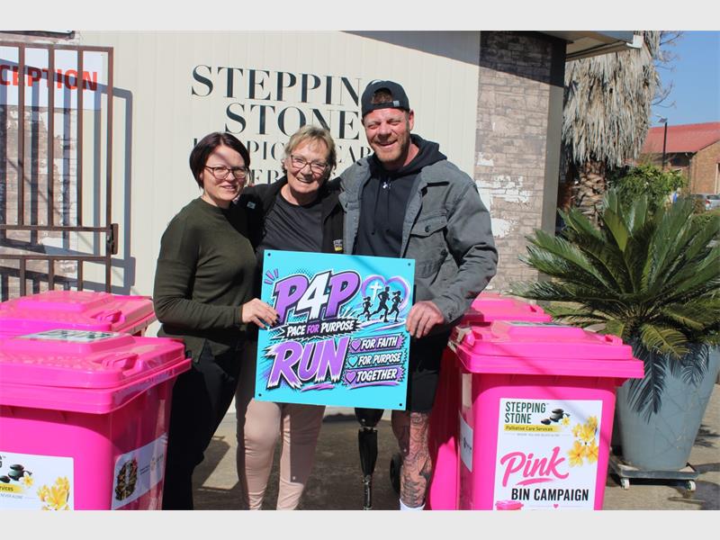 Pace for Purpose has made a meaningful contribution to Stepping Stone Hospice by donating essential supplies collected during its latest community walk.
