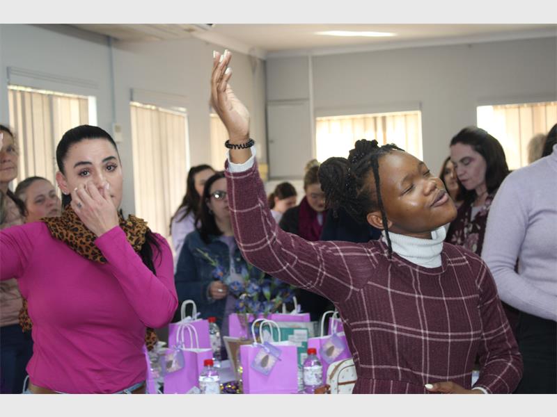 Women came together in Brackenhurst, Alberton, on June 27 for a day of fellowship, Bible journaling and encouragement as Blossoming Faith celebrated its first anniversary.