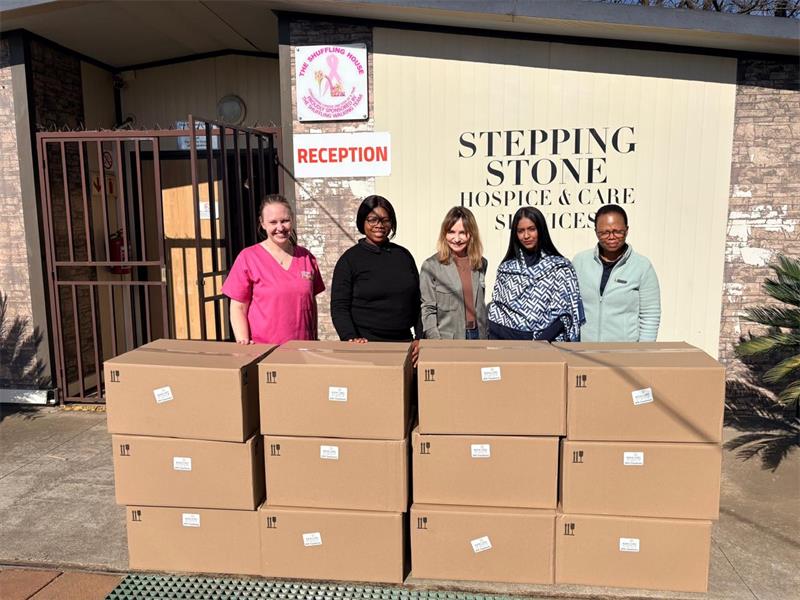 A four-month Nelson Mandela Day winter drive united employees, clients and the community to provide much-needed support to Stepping Stone Hospice.