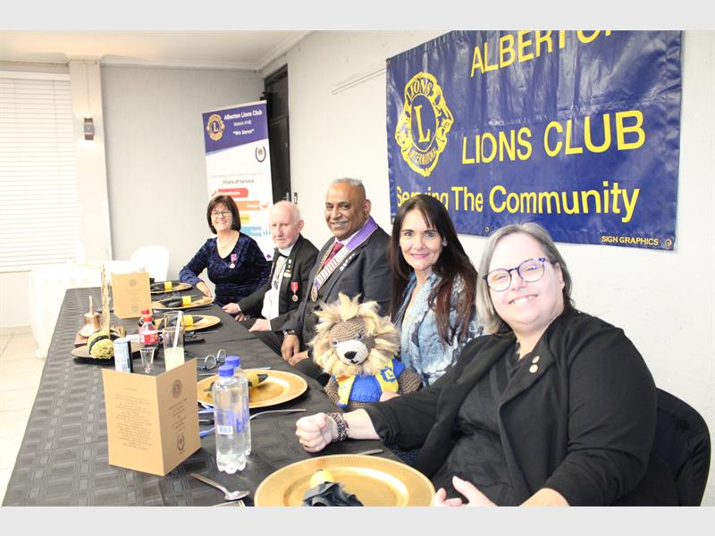 The Alberton Lions Club honoured outstanding volunteers, announced its new board and reflected on a year that saw thousands of people benefit from its community projects.