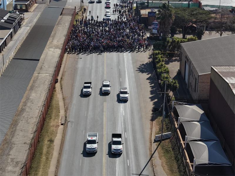 A co-ordinated response by law enforcement, Sentinel Security and other security stakeholders helped ensure the June 30 march in Alrode, Alberton, concluded peacefully, with no further disruptive demonstrations reported in most parts of the suburb.