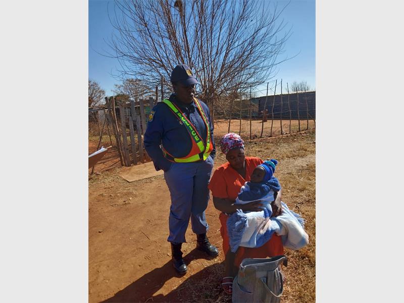 Residents of the Boitumelo informal settlement received information on gender-based violence, crime prevention and healthcare services during a joint awareness campaign led by Kliprivier SAPS and the Department of Health.