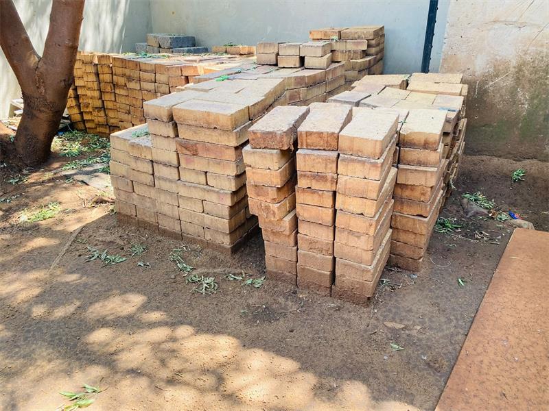 The EMPD arrested two men after a tip-off led officers to allegedly stolen municipal paving bricks recovered from more than 10 properties in Eden Park.