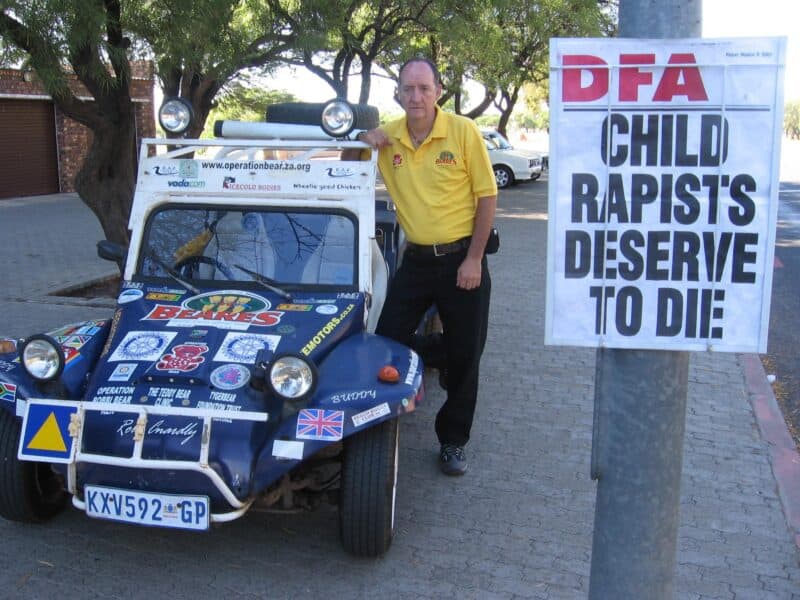 Alberton resident, Steve Heath is preparing for a 10 000km cycle to raise awareness about child rape and encourage more cases to be reported.