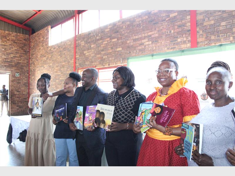 Gauteng Legislature Education Portfolio Committee donates books to Ezibeleni School for Physically Disabled Children