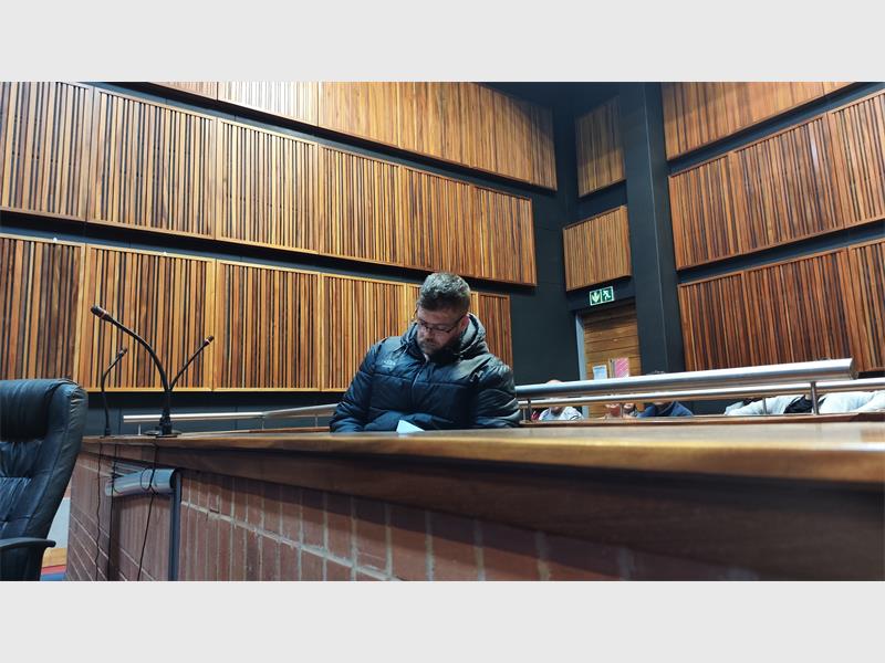 The court has heard that murder accused Freddie Stapelberg appeared unusually calm after the deaths of his partner and her son.