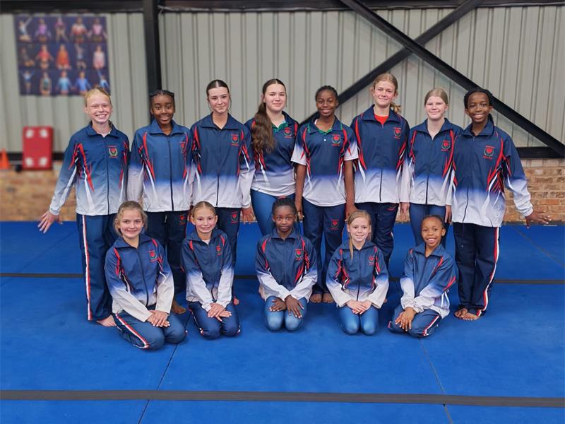 The club celebrated 26 podium placings as all 13 participating gymnasts qualified for the South African National Championships.