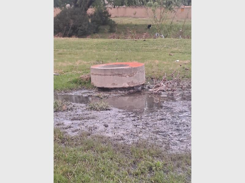 Residents are waiting for the City of Ekurhuleni to clear the blockage and address the affected recreational area.