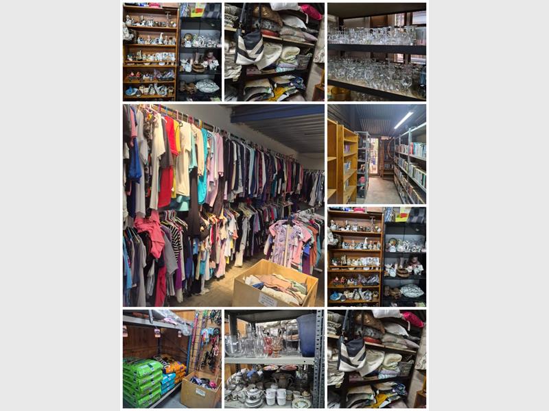 Residents looking for affordable finds can browse clothing, books, crockery, blankets and pet items while supporting veterinary care and food for animals at the Alberton SPCA.