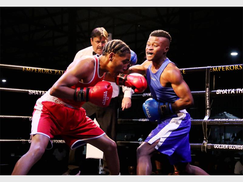 Local amateur boxers battled through closely contested bouts during the second development tournament.