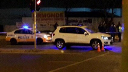 Crime scene in Ormonde. *Photo taken from Glenvista 5 Residents Association.