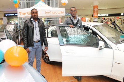 INSPECTA CAR: Trust Mandimutsira and Sibusiso Hadebe.