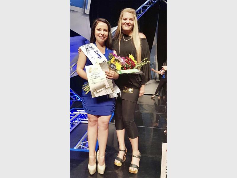 BEAUTIFUL: Skills division 16 years and older, second runner-up, Simone Esteves with Natacha Thompson.