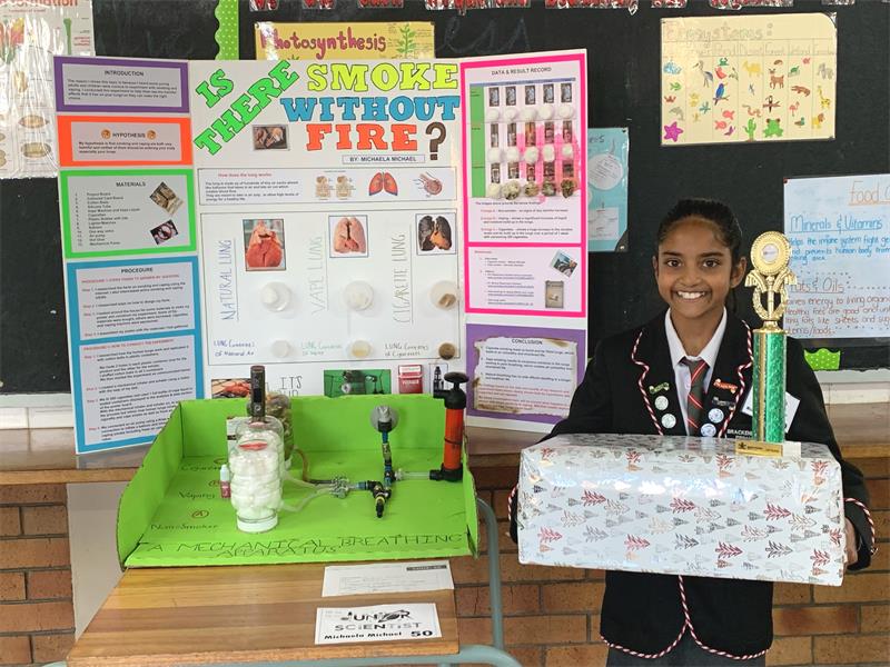 Learner bags first place in science competition | Southern Courier