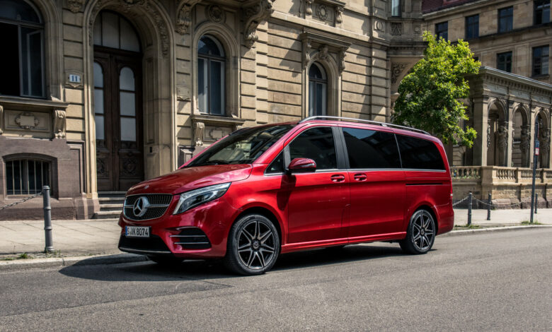 Pünktlich zur IAA 2019 - Neues Bildmaterial der Mercedes-Benz V-Klasse Modellpflege verfügbarRight on time for the IAA 2019 - new photo material of the Mercedes-Benz V-Class facelift available