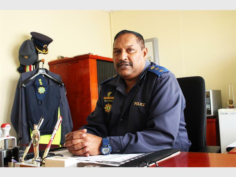 Lieutenant Colonel Shunny Govender Helms Moffat View SAPS Southern lieutenant-colonel-shunny-govender-helms-moffat-view-saps-southern