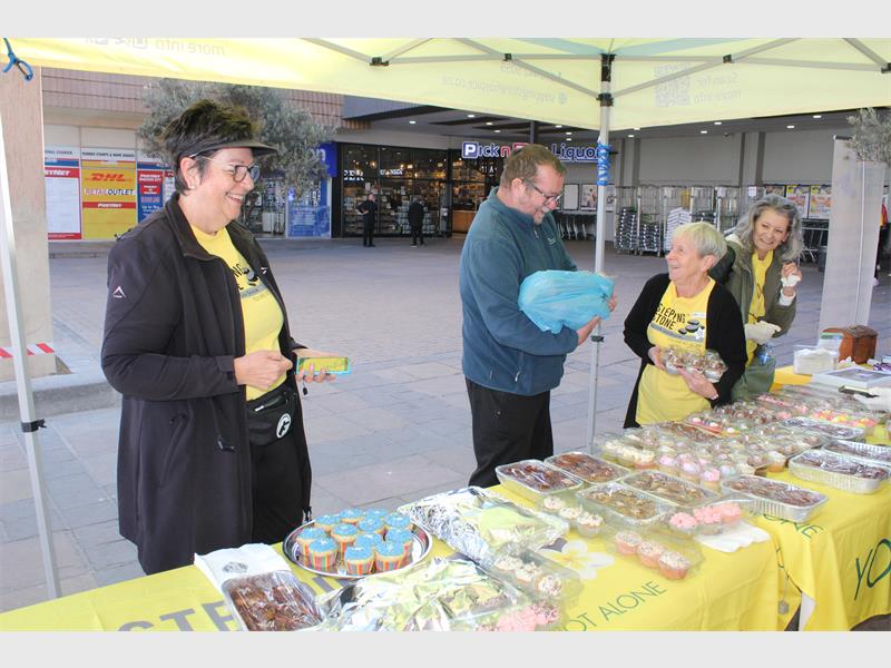 The Stepping Stone Palliative Care Services team and their new Hospice mascot, Victor, will be at The Glen Shopping Centre on July 18 from 09:00 to 13:00 to observe Mandela Day.