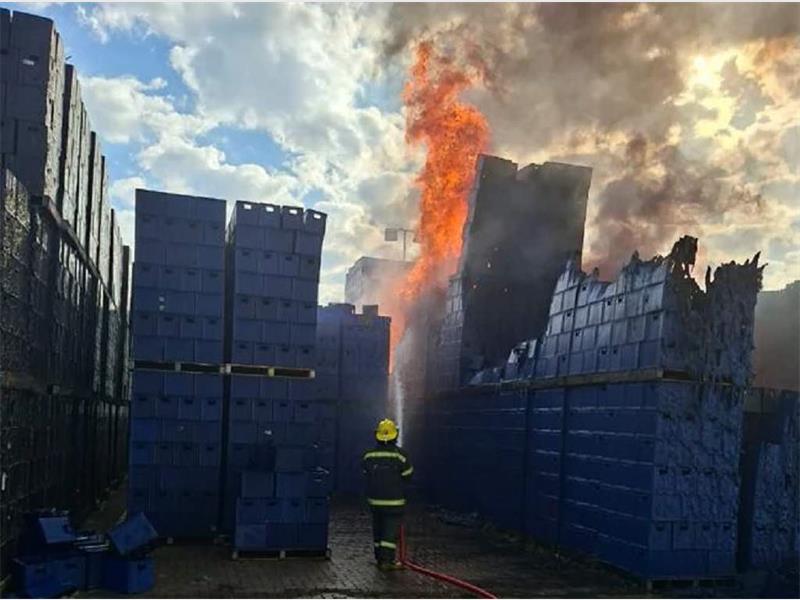 No major damage reported after fire breaks out at SAB premises in Johannesburg.