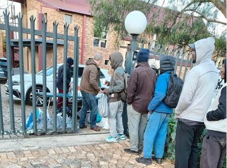 Empowered by faith: Church' feeding scheme brings hope and support.