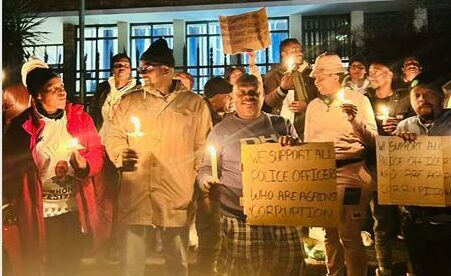 The Progressive Civics Congress leads a nationwide protest outside police stations, urging South Africans to stand against lawlessness, corruption, and maladministration.
