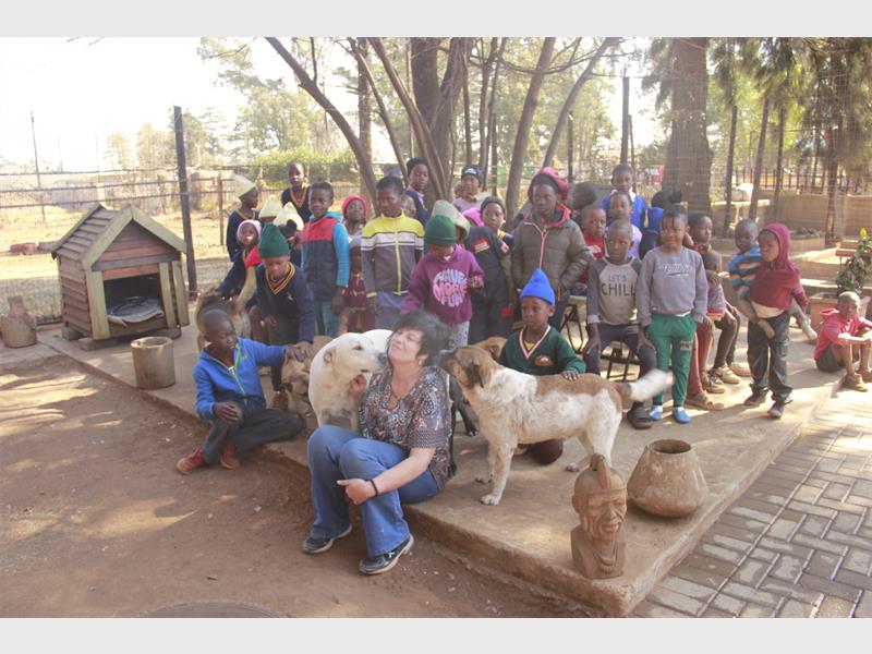 Children from the Jackson informal settlement enjoyed a fun-filled holiday camp packed with games, learning and kindness, including visits to a dog shelter and lessons in fire safety.