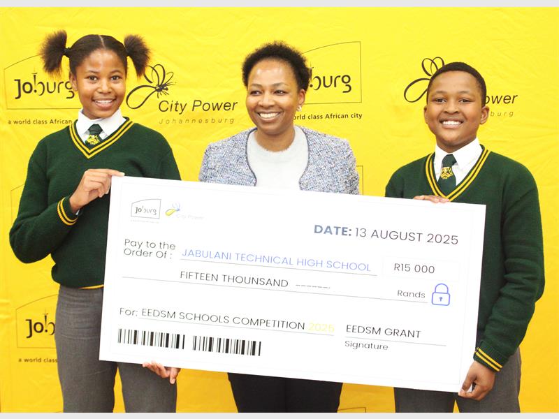 City Power honoured young climate innovators and unveiled Energy Performance Certificates for municipal buildings, reinforcing Joburg’s commitment to a sustainable energy future..