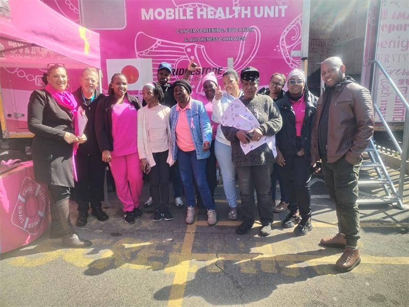 Mobile health team offers free screenings and encourages women to prioritise early detection during Women’s Month initiative.