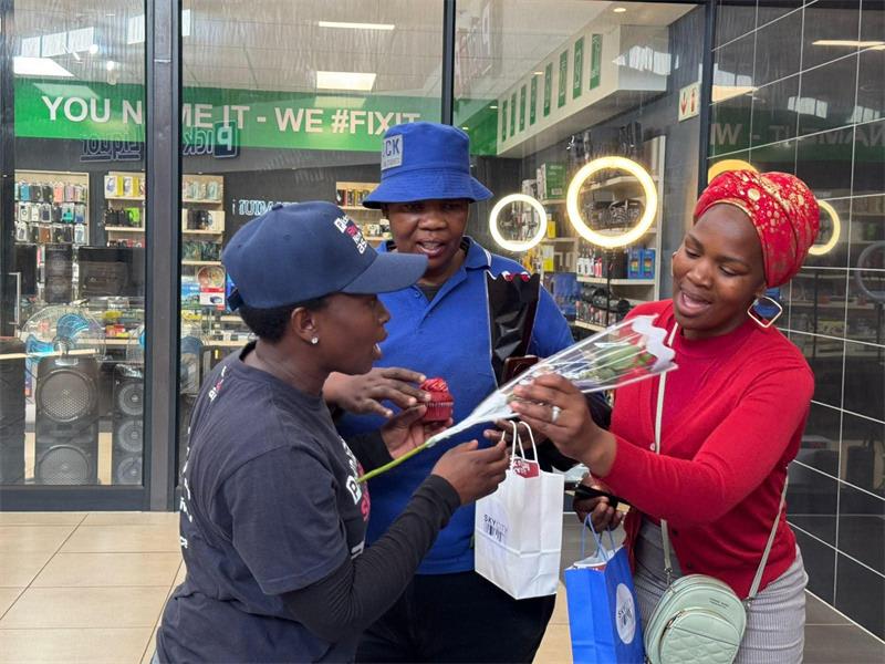 A Women's Day surprise.