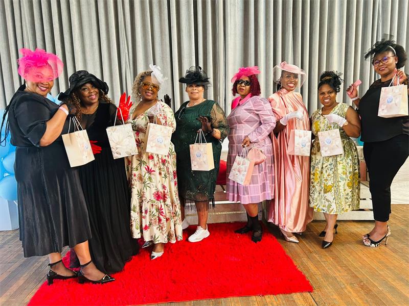 Teachers and parents were honoured with a stylish tea party celebrating their hard work and support.