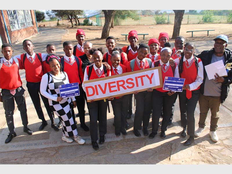 The school’s football and netball teams delivered strong performances, with the football side reaching the final and three players earning trials with professional club Chippa United.