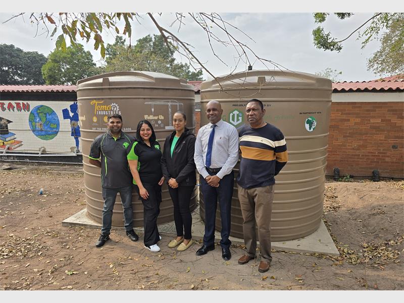 The organisations visit to the schools is a reminder that community support fuels hope and learning.