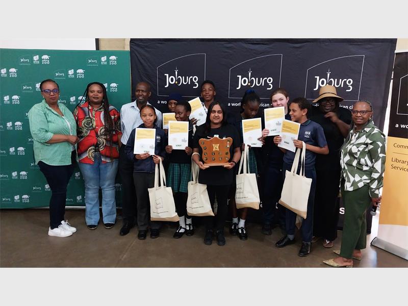 Learners from across Johannesburg compete in reading and teamwork challenges, with Forest Hill Primary School taking top honours.