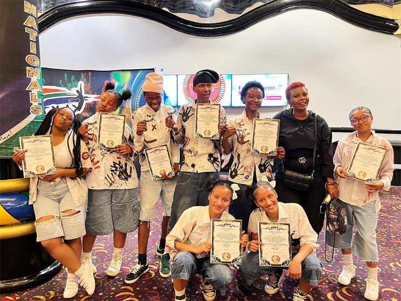 Eight young hip-hop and amapiano dancers need community support to compete at the Galaxy of the Ocean Championships aboard MSC Cruises in March 2026.