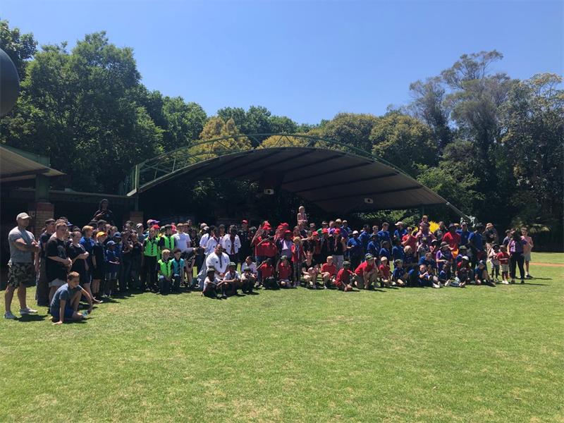 Young scouts rolled up their sleeves to help with exhibit maintenance, turning a day of service into a memorable learning experience about SA heritage.