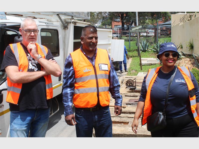 JW team identifies leaks and implements various interventions aimed at reducing water losses and managing consumption.