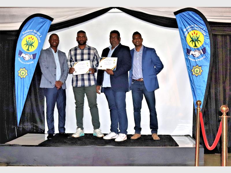 Patrollers, SAPS members, security partners, and local leaders for an evening honouring the dedication and unity that keep Mondeor safe year-round.