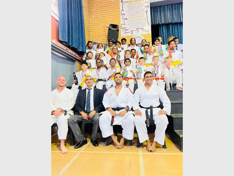 Spartans Karate Club achieved a full pass rate at both their annual colour belt grading and the JKS National Black Belt Grading, marking a standout moment of growth and excellence for the dojo.