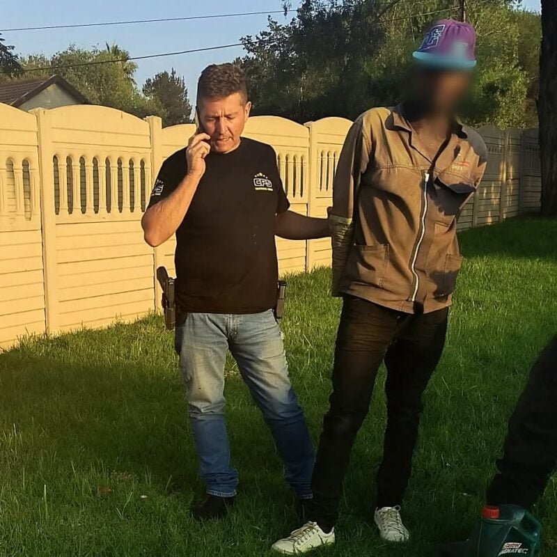 A vigilant resident and the swift action of CPS Security led to the detention of a wanted suspect who failed to appear in court