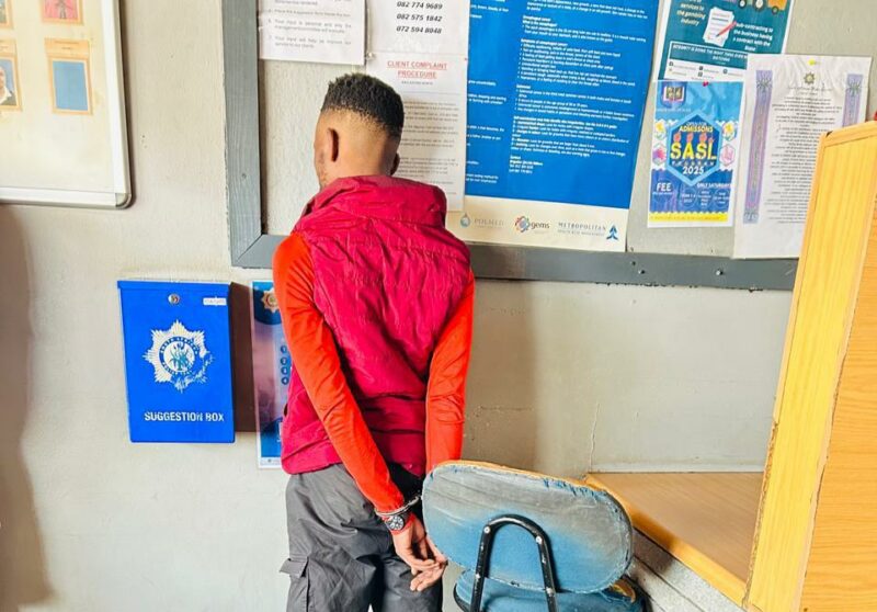 A tip-off led officers to a Katlehong residence where several traffic-related items and personal documents were recovered, resulting in an arrest.