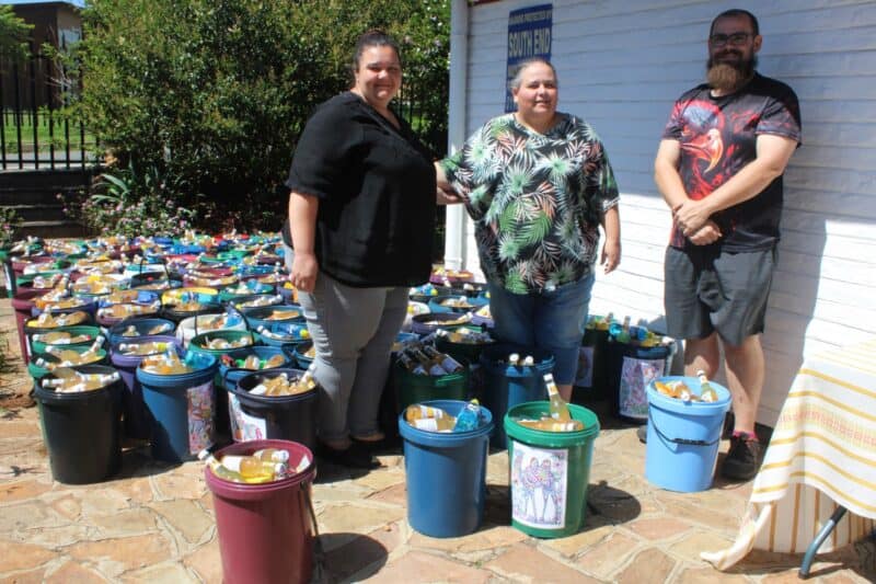 Scores of people benefitted from the Hope Foundation Christmas party.