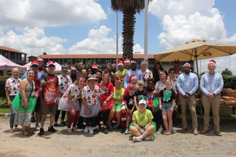 The organisation spread festive cheer with food, hampers and gifts, ensuring hundreds of vulnerable community members were cared for.