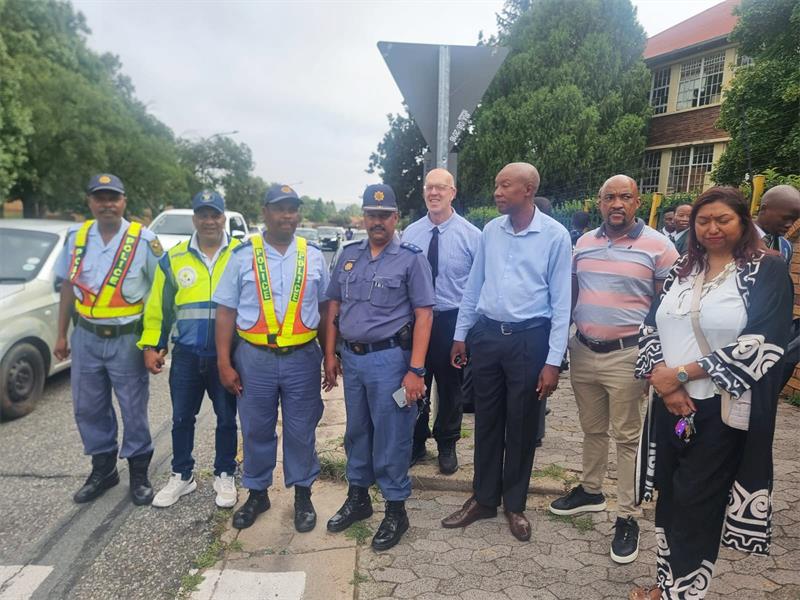 The law enforcement agencies will continue to safeguard school.