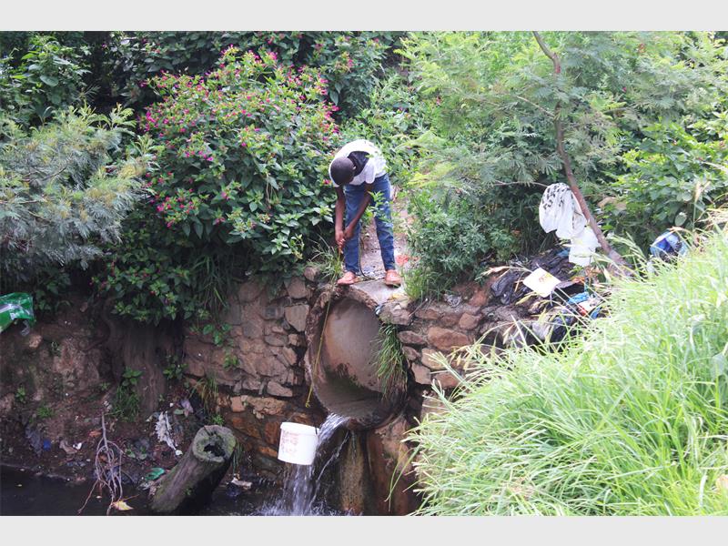 R752 855 allocated to the department of Human settlement under the Informal Settlements Upgrading Partnership Grant.