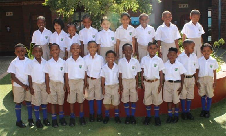 Grade 1 learners gear up for a fun year ahead.